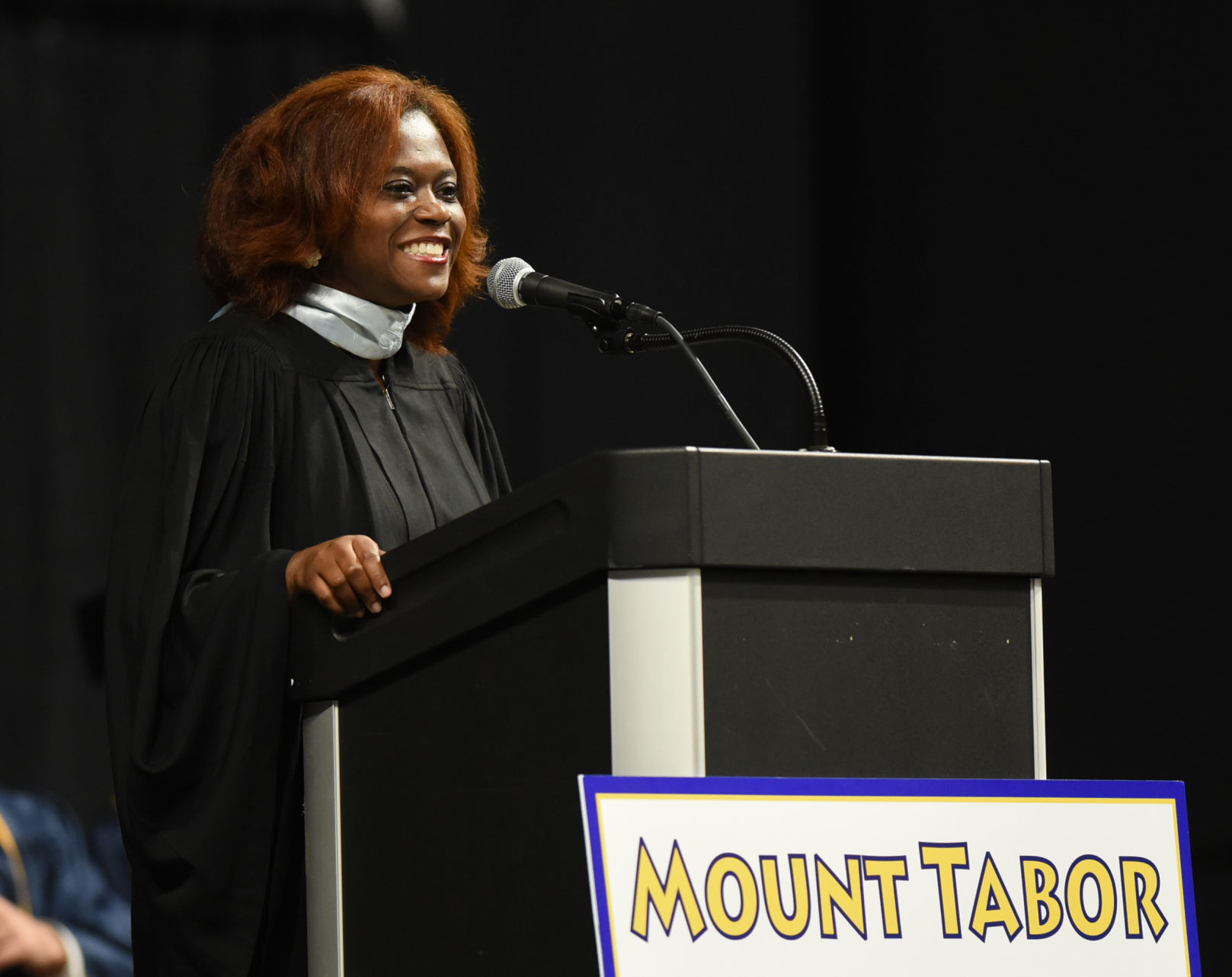 WSFCS board chair Malishai Woodbury